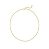 Temple St Clair Jewelry - Extra Small 18K Yellow Gold Oval Chain Necklace | Manfredi Jewels