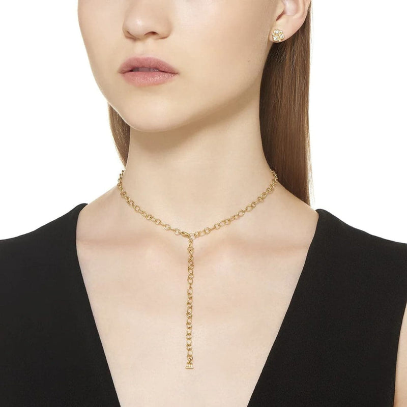 Temple St Clair Jewelry - Ribbon 18K Yellow Gold Chain | Manfredi Jewels