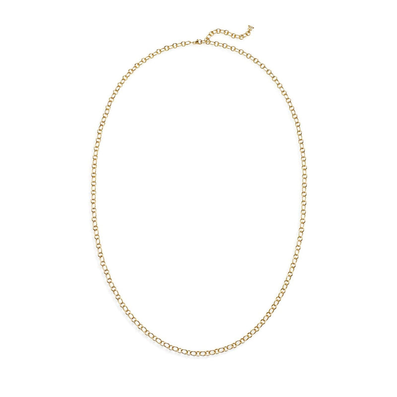 Temple St Clair Jewelry - Ribbon 18K Yellow Gold Chain Necklace | Manfredi Jewels