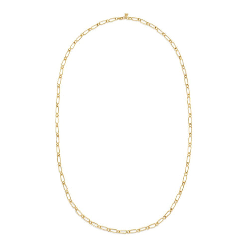 Temple St Clair Jewelry - Small River 18K Yellow Gold Chain Necklace | Manfredi Jewels