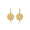 Temple St Clair Jewelry - Sole Mandala 18K Yellow Gold Moonstone Diamond Earrings | Manfredi Jewels