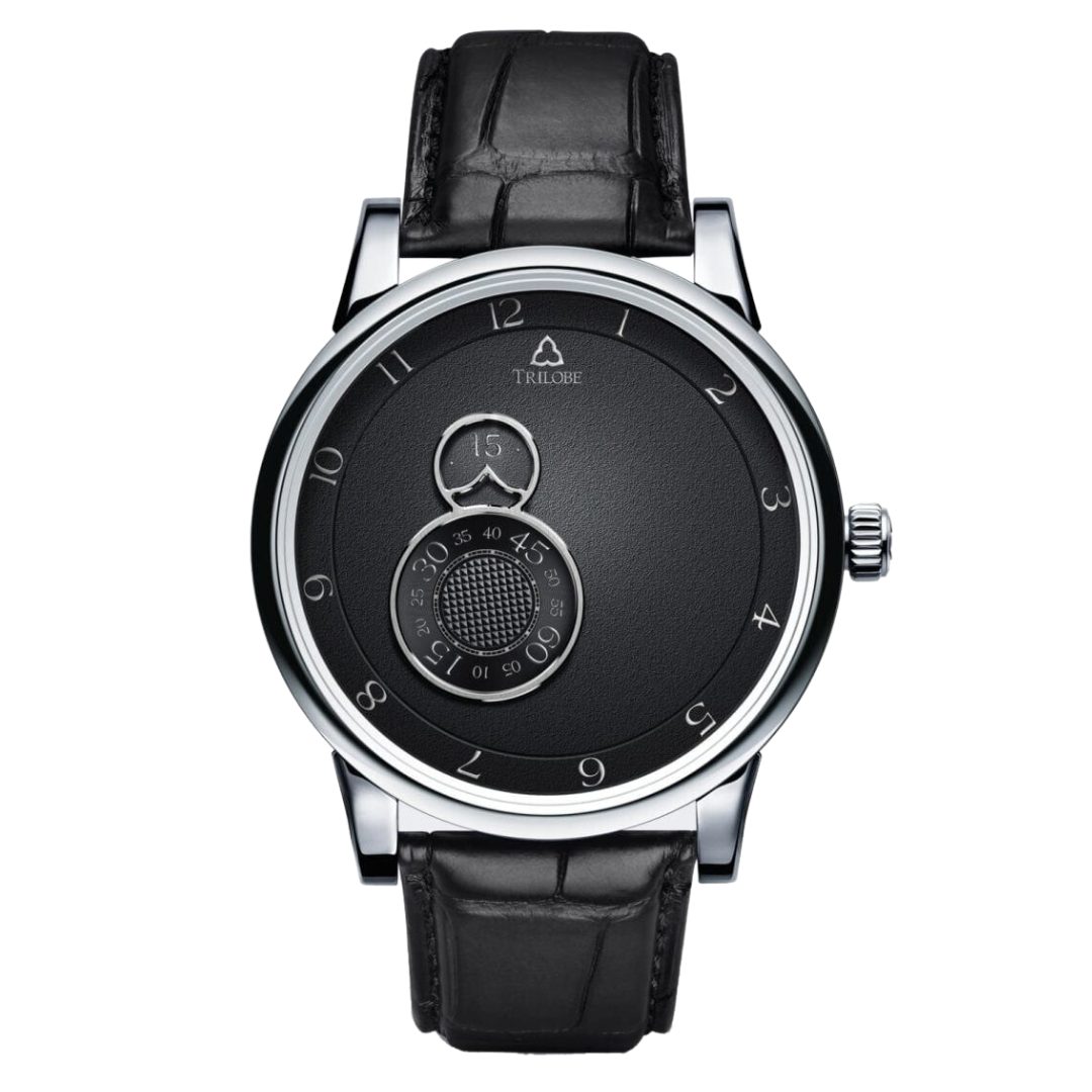 Trilobe Watches - NUIT FANTASTIQUE - 40.5 GRAINED BLACK | Manfredi Jewels
