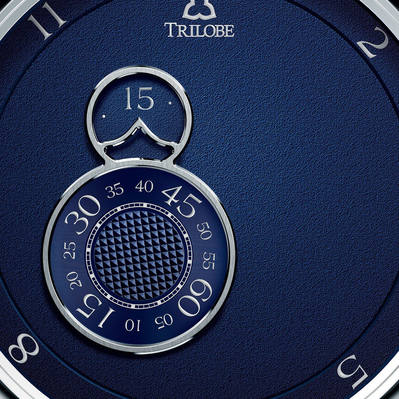Trilobe Watches - NUIT FANTASTIQUE GRAINED BLUE | Manfredi Jewels