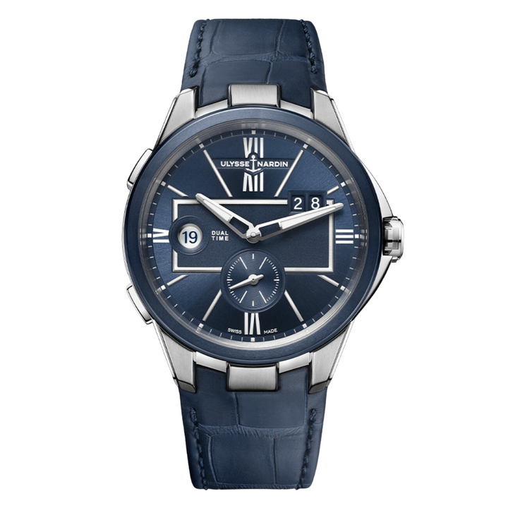 Ulysse Nardin Watches - BLAST DUAL TIME 42MM STEEL | Manfredi Jewels