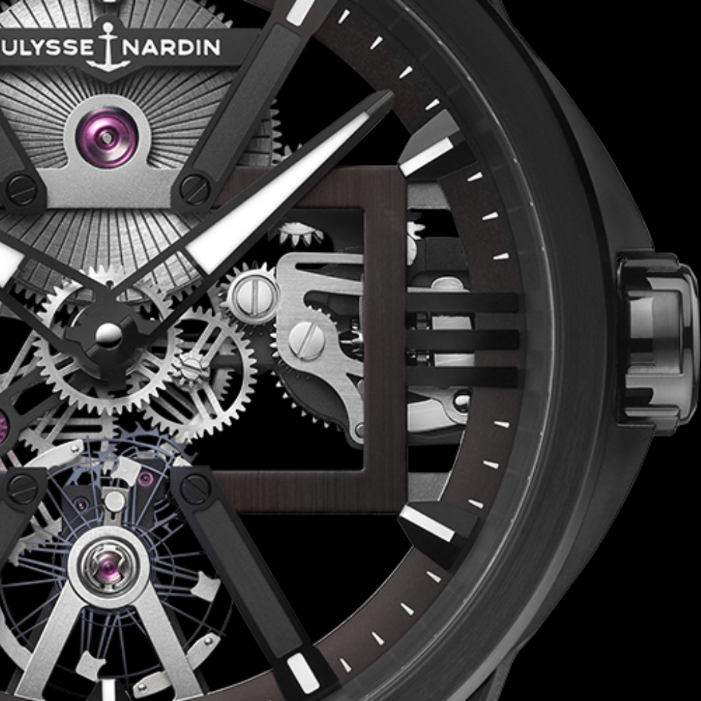 Ulysse Nardin New Watches - BLAST SKELETON X 42MM BLACK DLC TITANIUM | Manfredi Jewels