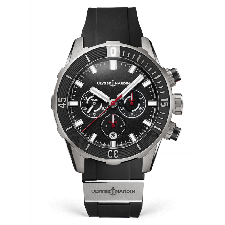 Ulysse Nardin Watches - DIVER CHRONOGRAPH 44MM TITANIUM | Manfredi Jewels