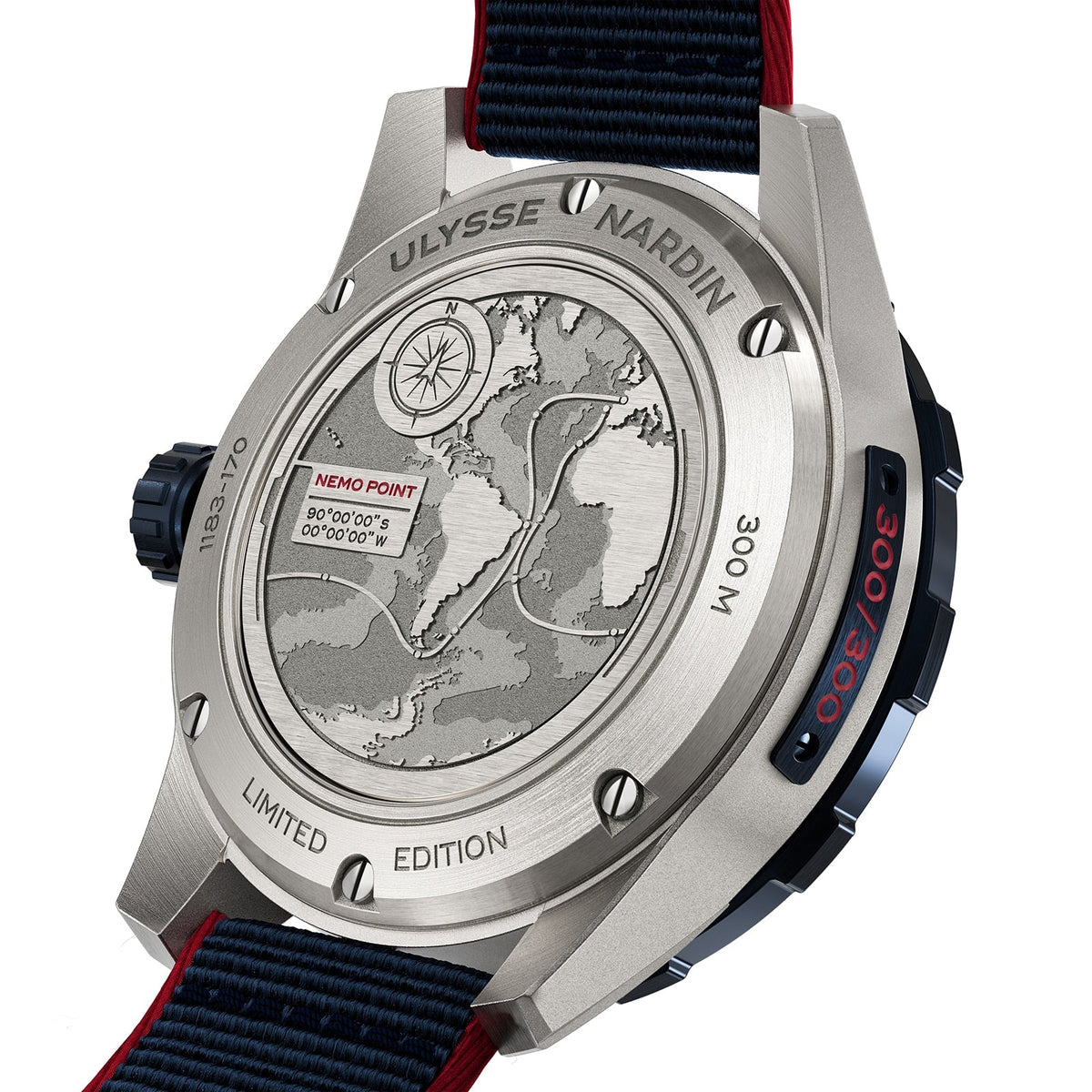 Ulysse Nardin Watches - DIVER X NEMO POINT 44MM BRUSHED TITANIUM | Manfredi Jewels