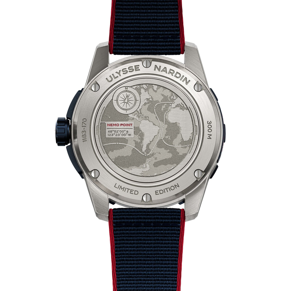 Ulysse Nardin Watches - DIVER X NEMO POINT 44MM BRUSHED TITANIUM | Manfredi Jewels