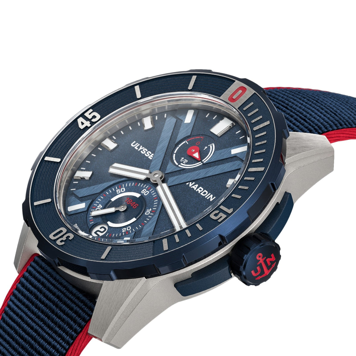 Ulysse Nardin Watches - DIVER X NEMO POINT 44MM BRUSHED TITANIUM | Manfredi Jewels