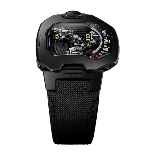 URWERK Watches - UR - SATELLITE SPACE BLACK UR - 120 | Manfredi Jewels
