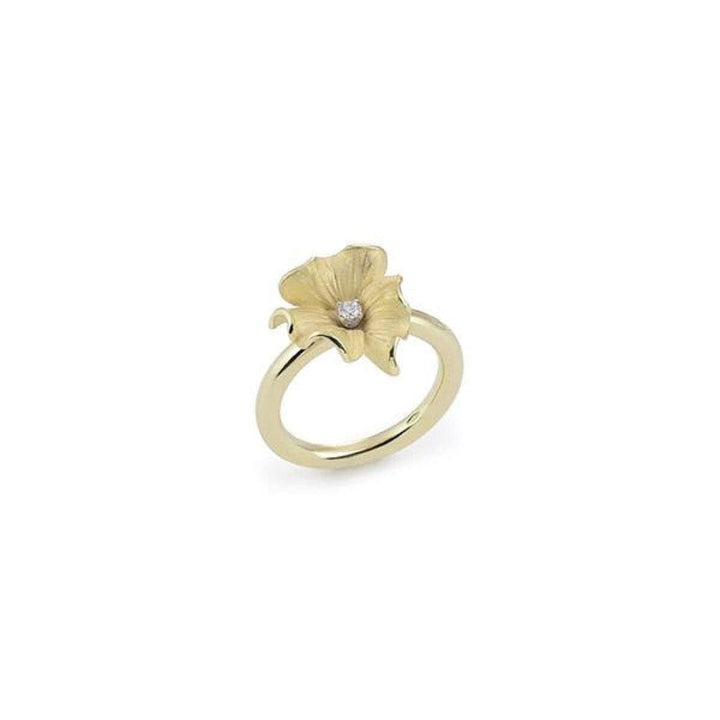 Cammilli Firenze Jewelry - Grace 3 Petal Flower Ring | Manfredi Jewels