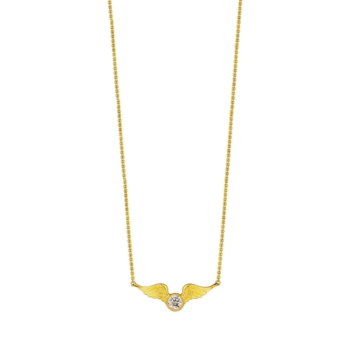 Anthony Lent Jewelry - Small Victory Diamond Necklace | Manfredi Jewels