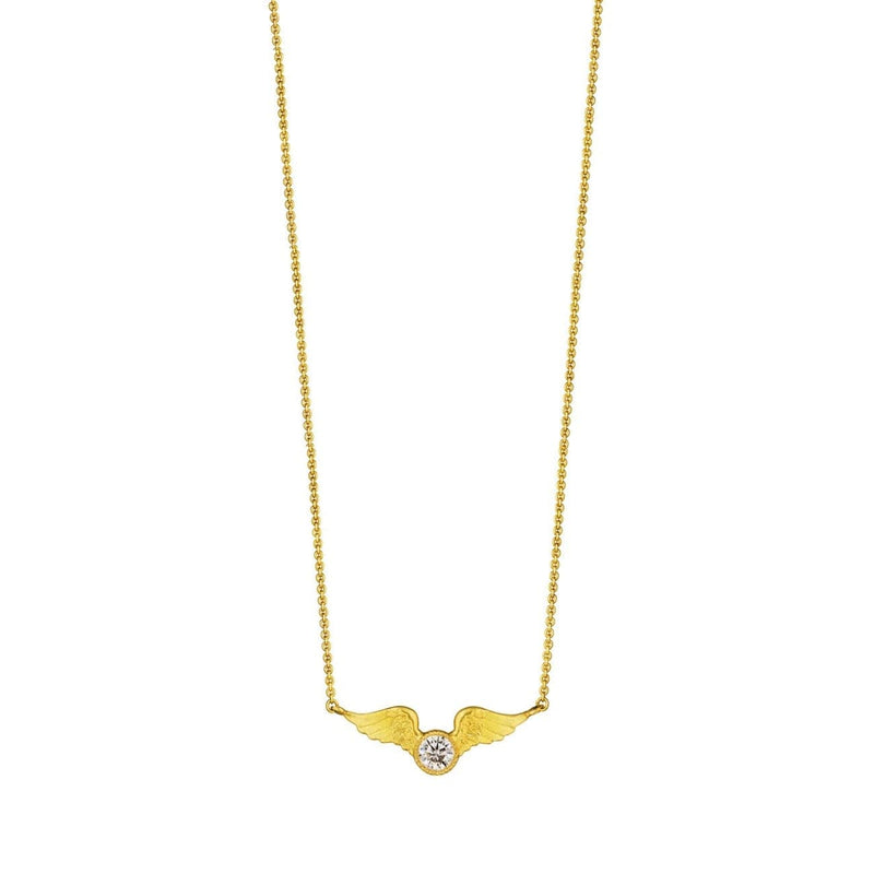 Anthony Lent Jewelry - Small Victory Diamond Necklace | Manfredi Jewels