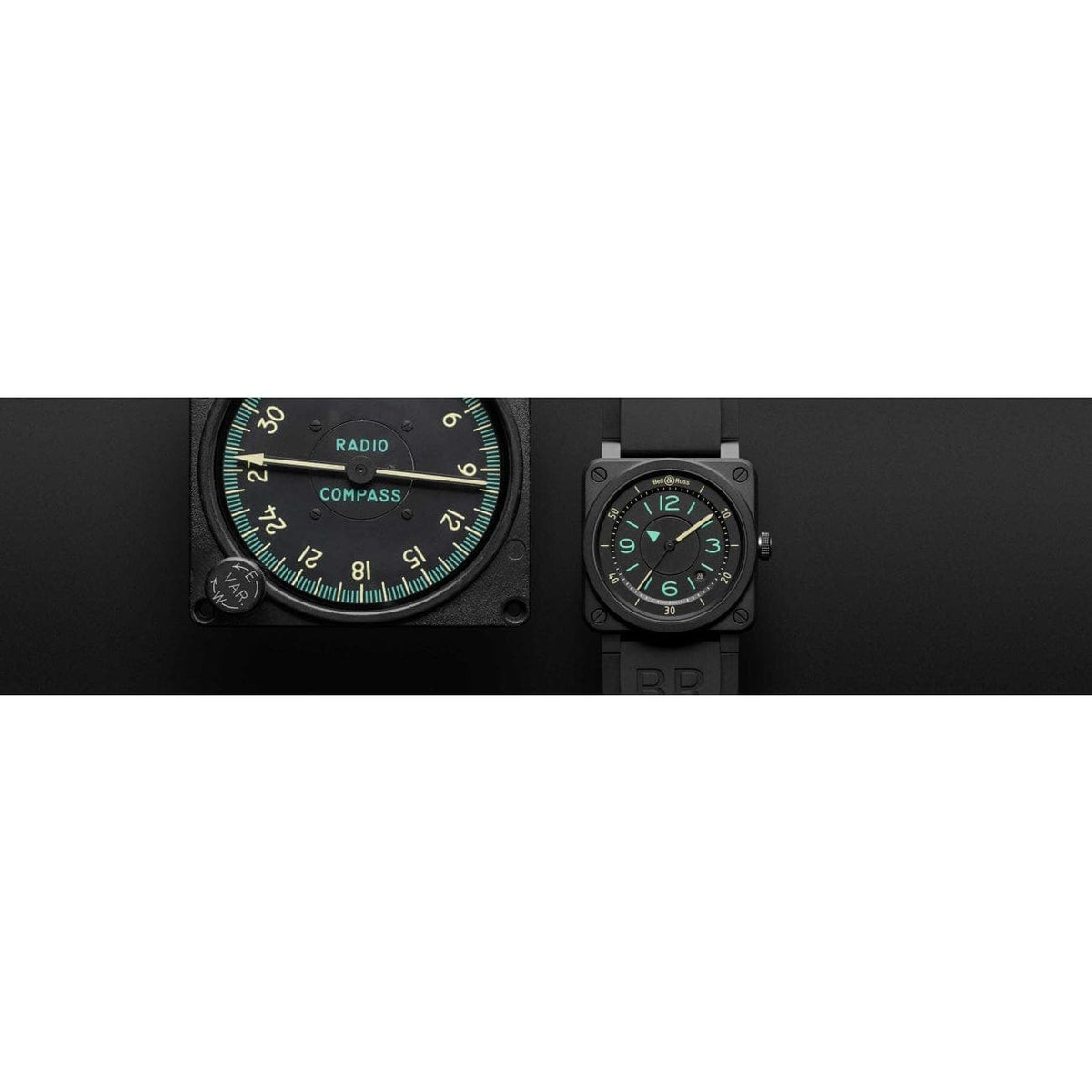 Bell & Ross New Watches - BR 03-92 BI-COMPASS | Manfredi Jewels