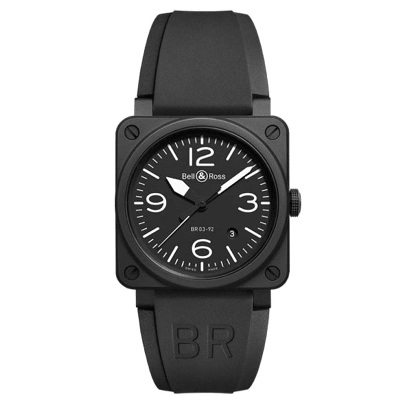 Bell & Ross New Watches - BR 03 - 92 BLACK MATTE | Manfredi Jewels