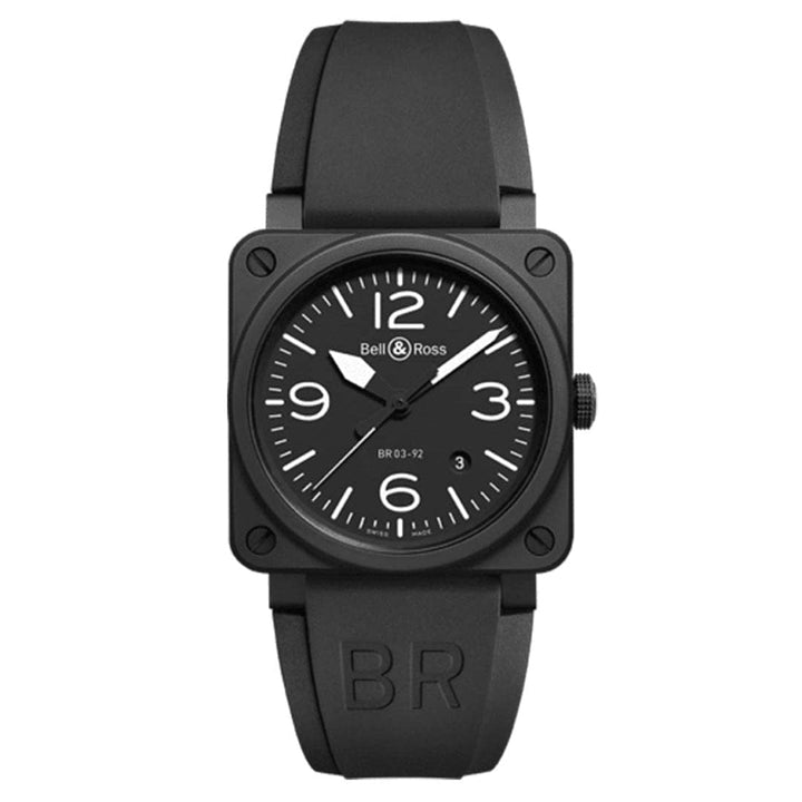Bell & Ross New Watches - BR 03-92 BLACK MATTE | Manfredi Jewels