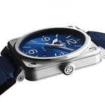 Bell & Ross New Watches - BR 03 - 92 BLUE STEEL | Manfredi Jewels