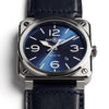 Bell & Ross New Watches - BR 03 - 92 BLUE STEEL | Manfredi Jewels