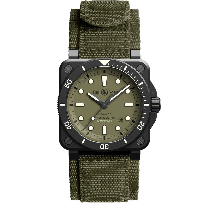 Bell & Ross Watches - BR 03 - 92 DIVER MILITARY | Manfredi Jewels