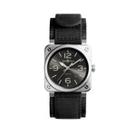 Bell & Ross New Watches - BR 03 - 92 GREY LUM | Manfredi Jewels