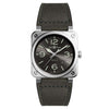 Bell & Ross New Watches - BR 03 - 92 GREY LUM | Manfredi Jewels