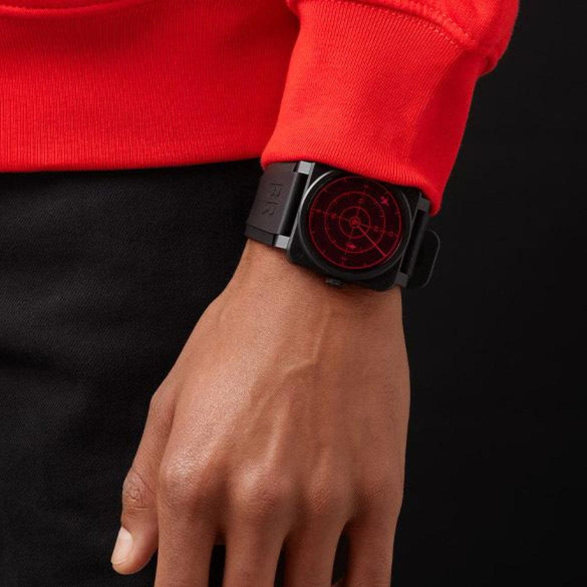 Bell & Ross Watches - BR 03-92 RED RADAR CERAMIC | Manfredi Jewels