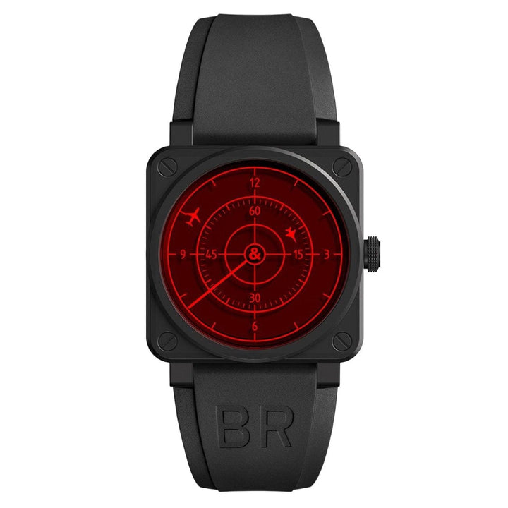 Bell & Ross Watches - BR 03-92 RED RADAR CERAMIC | Manfredi Jewels