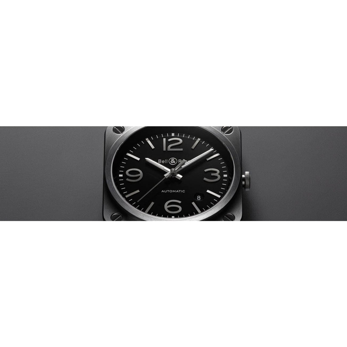 Bell & Ross Watches - BR S-92 OFFICER BLACK | Manfredi Jewels