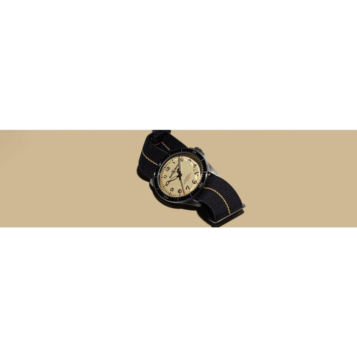 Bell & Ross Watches - BR V2-92 MILITARY BEIGE | Manfredi Jewels