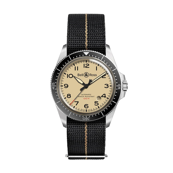 Bell & Ross Watches - BR V2-92 MILITARY BEIGE | Manfredi Jewels