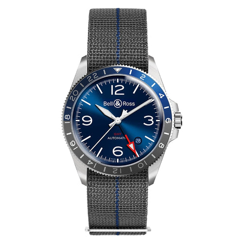 Bell & Ross Watches - BR V2 - 93 GMT BLUE | Manfredi Jewels