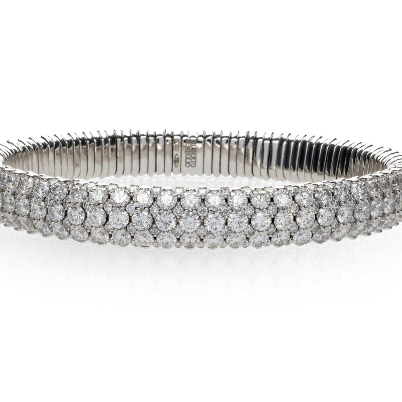 Beny Sofer Jewelry - GIOTTO 8 DIAMOND STRETCH BRACELET | Manfredi Jewels