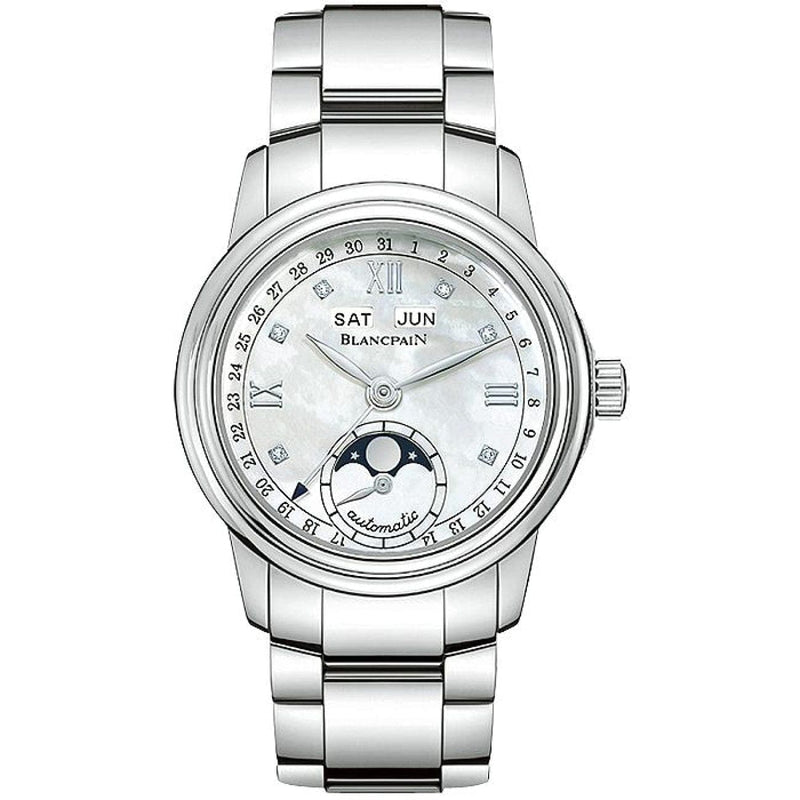 Blancpain Watches - Blancpain Perpetual Calendar Mop Dial | Manfredi Jewels