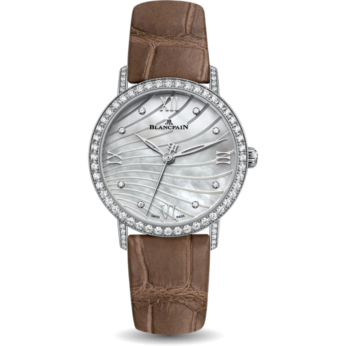 Blancpain Watches - Blancpain Ultra - Slim Wave Mop Dial | Manfredi Jewels