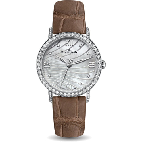 Blancpain Watches - Ultra Slim Wave Mop Dial | Manfredi Jewels