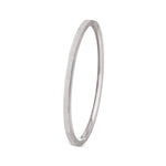 Buccellati Jewelry - 18KT WHITE GOLD 3MM MACRI CLASSICA BANGLE | Manfredi Jewels