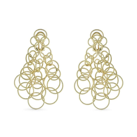 Hawaii 18K Yellow Gold Earrings