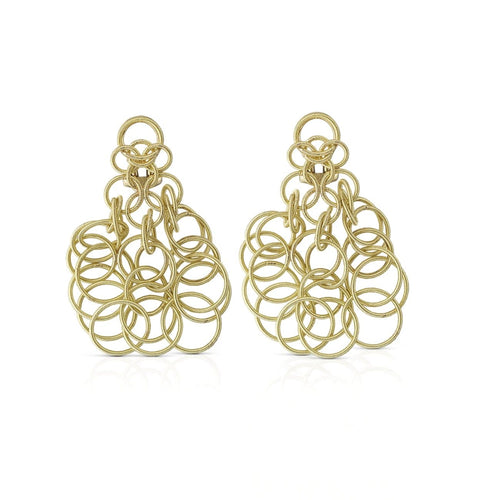 Buccellati Jewelry - Hawaii Pendant Earrings JAUEAR014962 | Manfredi Jewels