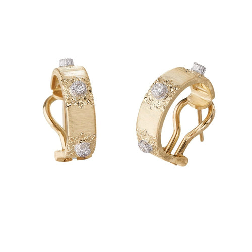 Buccellati Jewelry - Macri Classica hoop earrings | Manfredi Jewels