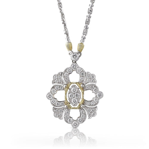 Buccellati Jewelry - Opera Full Pavé Large Pendant | Manfredi Jewels