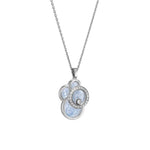 Chopard Jewelry - Happy diamond mop blue necklaces | Manfredi Jewels