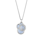 Chopard Jewelry - Happy diamond mop blue necklaces | Manfredi Jewels