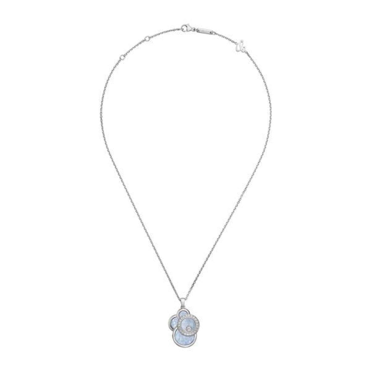 Chopard Happy Diamond Mop Blue Necklaces - Jewelry | Manfredi Jewels