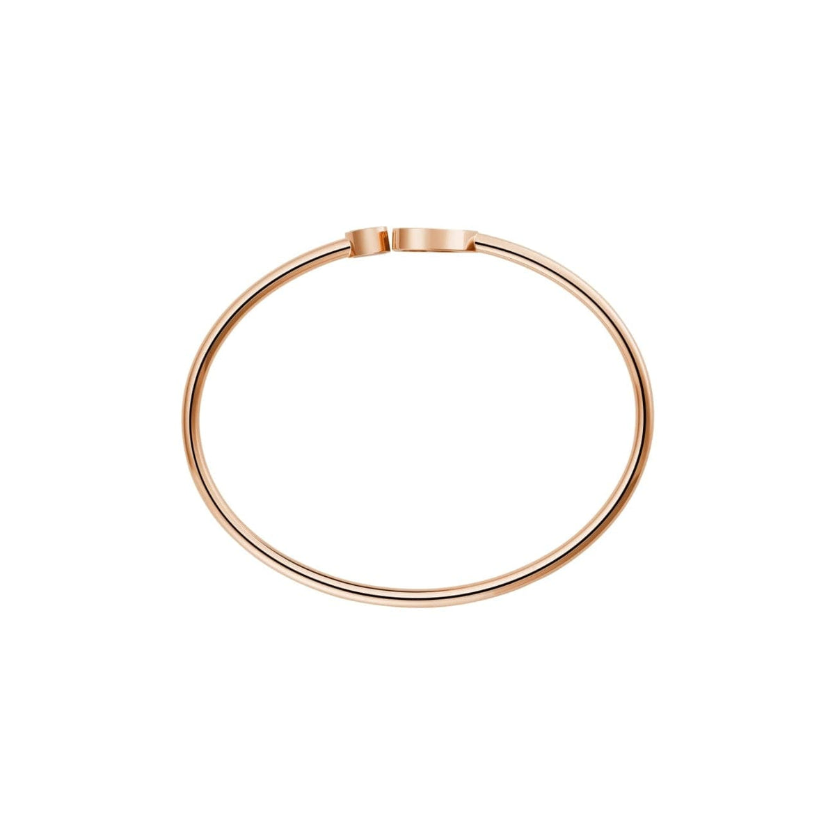 Chopard Jewelry - HAPPY HEARTS BANGLE ETHICAL ROSE GOLD DIAMONDS MOTHER-OF-PEARL | Manfredi Jewels