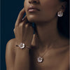Chopard Jewelry - HAPPY HEARTS FLOWERS PENDANT ROSE GOLD DIAMOND | Manfredi Jewels
