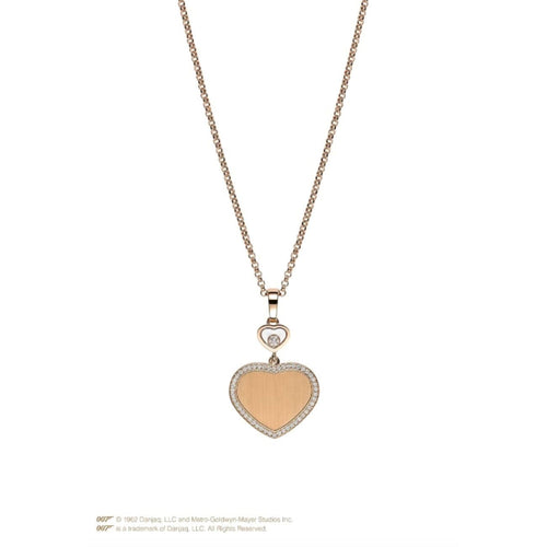 Chopard Watches - HAPPY HEARTS GOLDEN PENDANT | Manfredi Jewels