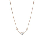 Chopard Jewelry - HAPPY HEARTS NECKLACE ETHICAL ROSE GOLD DIAMONDS MOTHER - OF - PEARL | Manfredi Jewels