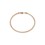 Chopard Jewelry - HAPPY SPIRIT BANGLE ROSE GOLD WHITE DIAMONDS | Manfredi Jewels