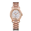 Chopard Watches - Happy Sport Oval 18K Rose Gold And Diamonds | Manfredi Jewels