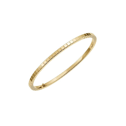 ICE CUBE PURE BANGLE, ETHICAL YELLOW GOLD